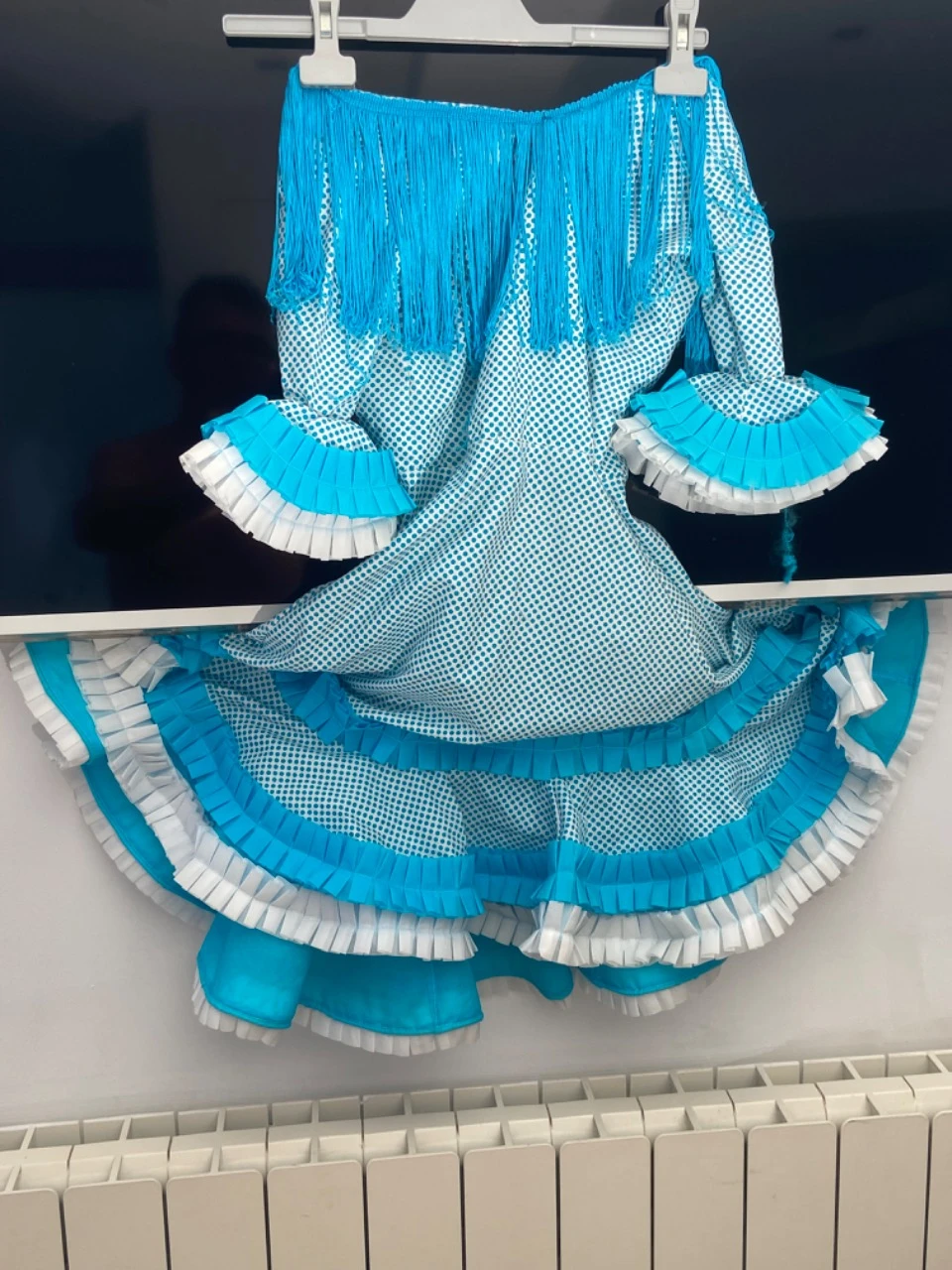 33 andaluza niña vestido flamenca